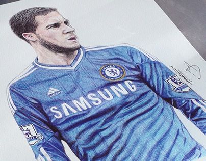 404x316 Check Out New Work On My @behance Portfolio Eden Hazard Pen