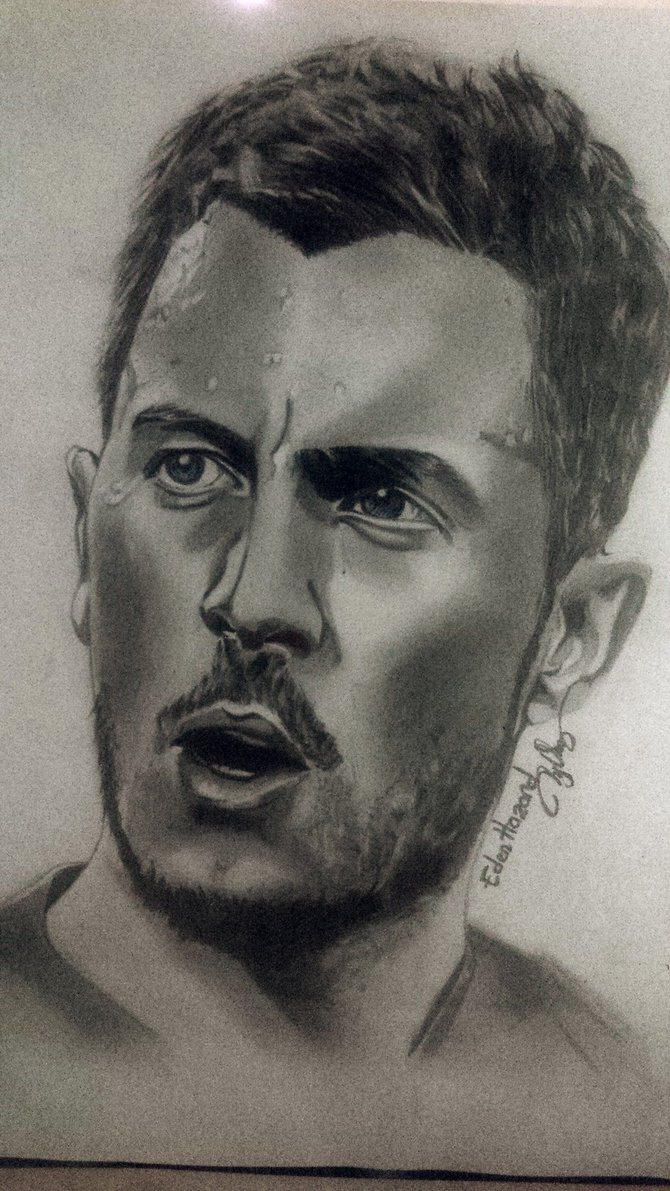 670x1191 Eden Hazard By Vannessa1022