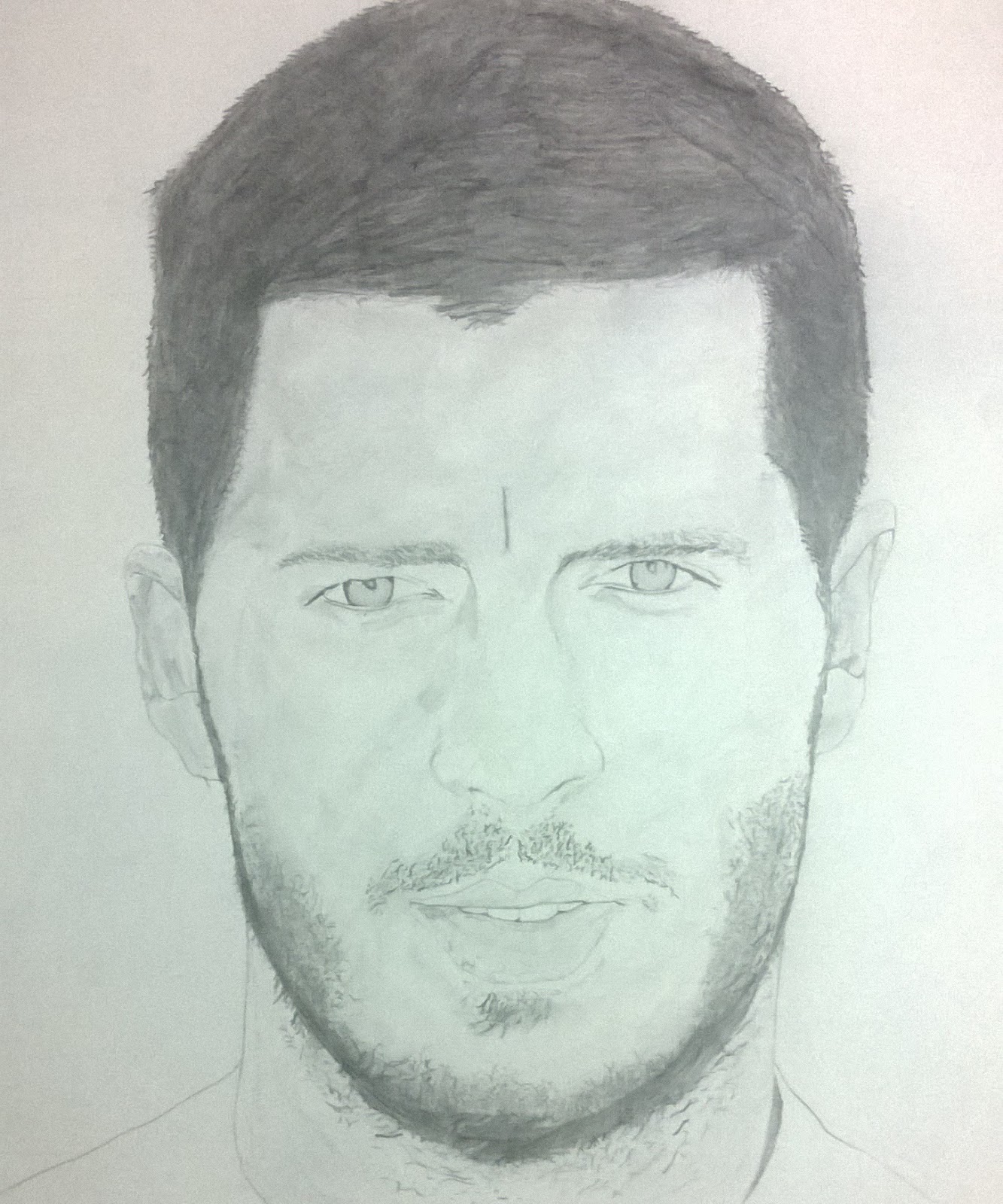 1333x1600 Kennyvinci Pencil Sketch Of Eden Hazard