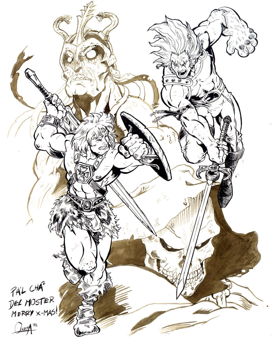 941x1181 Lion O Vs He Man By Mistermoster