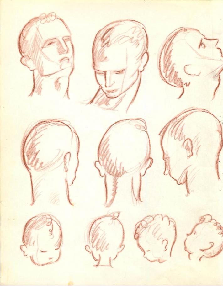 711x912 How To Draw The Human Figure Drawing Body, Head, Facial Features