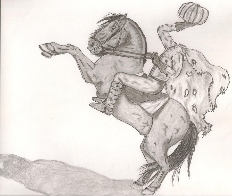 900x762 Headless Horseman Tattoo By Dkskittles