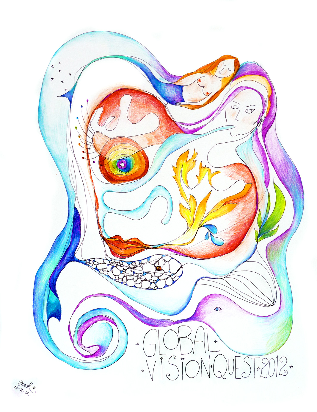 1066x1383 How I Discovered Channeled Drawing For Soul Guidance Amp Healing