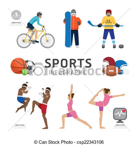 450x470 Infographic Health Sport And Wellness Flat Icons Template
