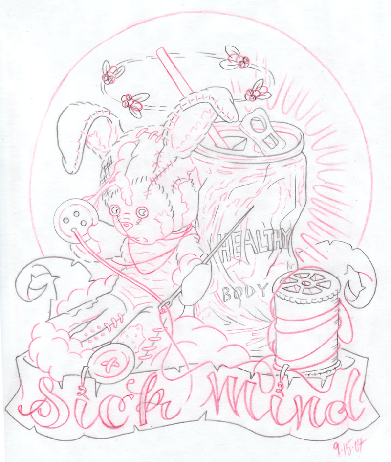 800x944 Healthy Body Sick Mind By Timetotakeback