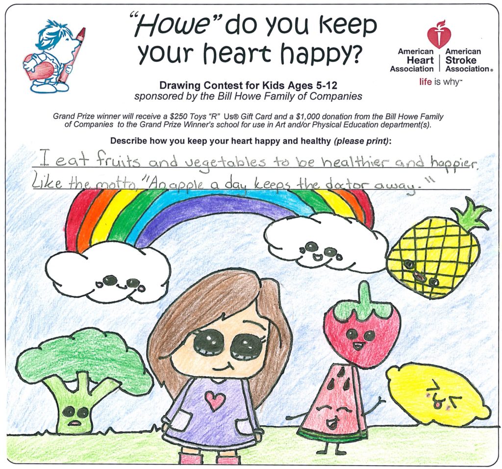 1024x956 Bill Howe Healthy Heart Contest Winners 2017