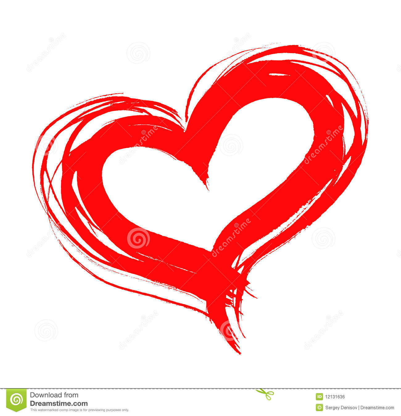1300x1347 Drawn Red Heart Clipart