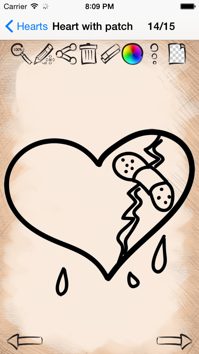 640x1136 Drawing Ideas Hearts Apps 148apps