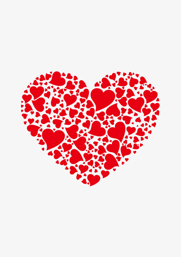 595x842 Heart Shaped Element Vector, Simple, Png Free Hand Drawing, Joyous