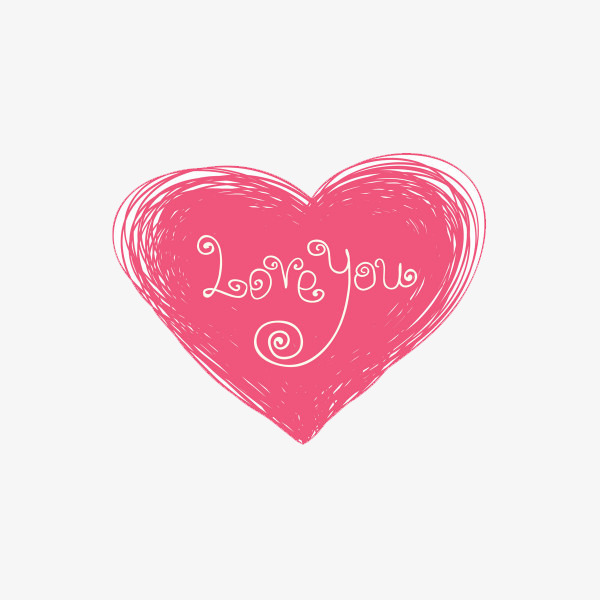 600x600 Line Drawing Heart, Line, Pink, Heart Png Image And Clipart