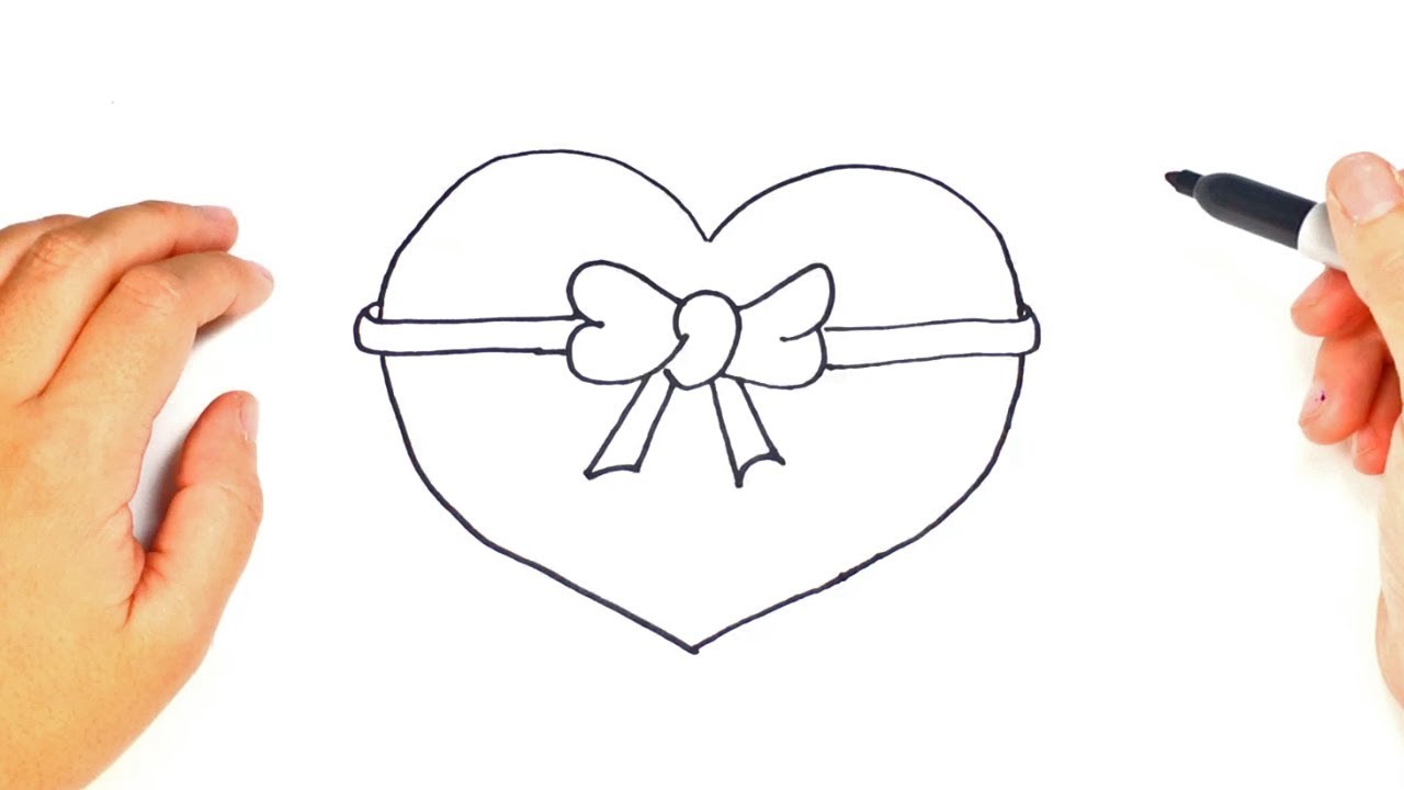 1280x720 How To Draw A Heart Easily Heart Easy Draw Tutorial