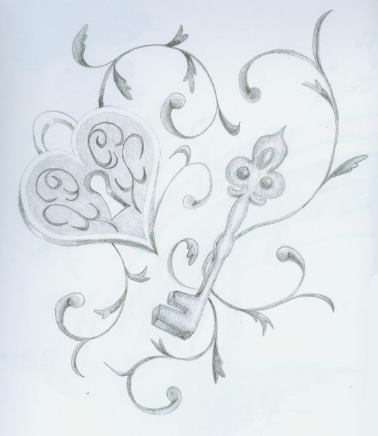 543x626 Heart Lock By Mypetsally