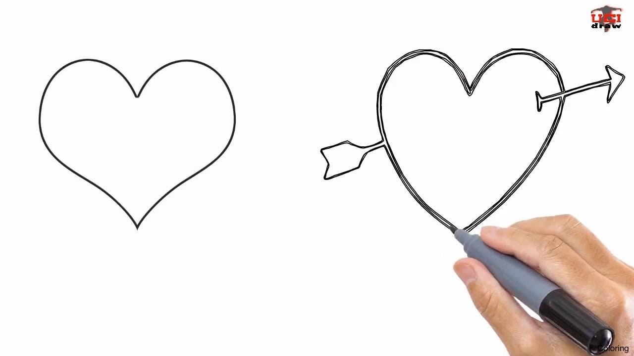 Heart Pictures Drawing at GetDrawings | Free download