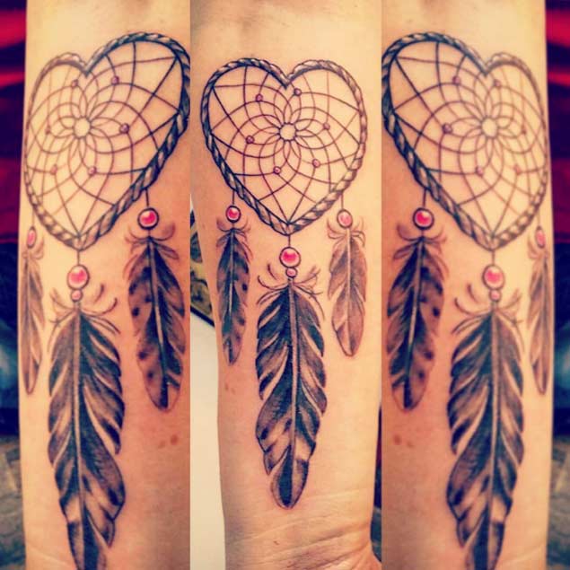 635x635 150 Most Popular Dreamcatcher Tattoos And Meanings (April 2018)