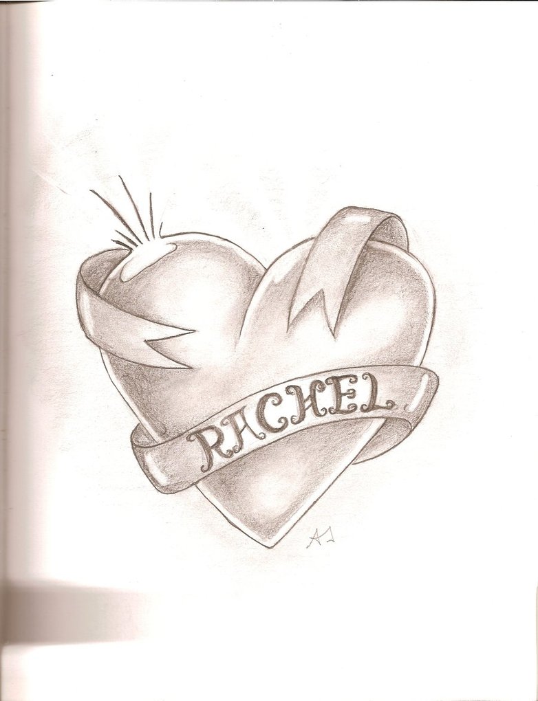 782x1020 Ribbon Heart By Da Guy With A Pie