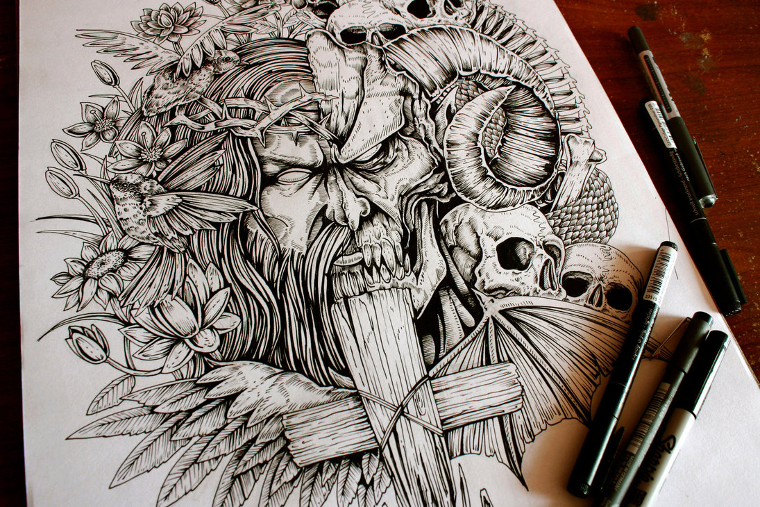 1095x730 Hell And Heaven By Eg Thefreak