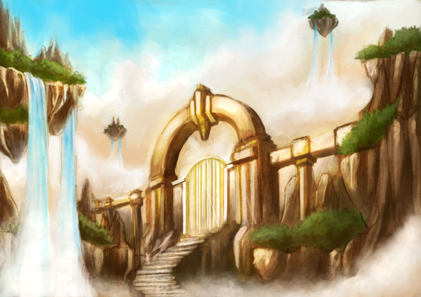 851x600 Heaven's Gate By Seventh Flash