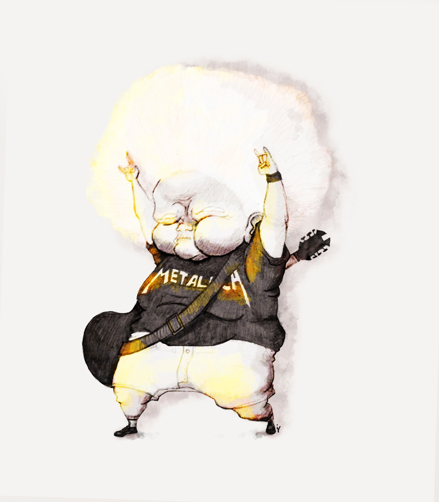 884x1010 Heavy Metal Elderly Lady Julia Gallardo