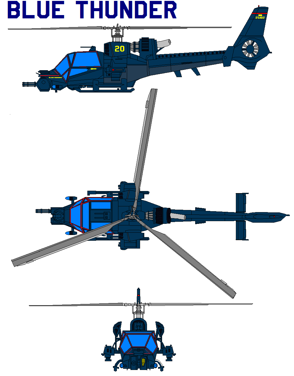 976x1248 Blue Thunder, The Helicopter Tidbits