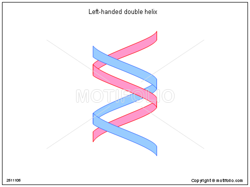 500x375 Left Handed Double Helix Illustrations