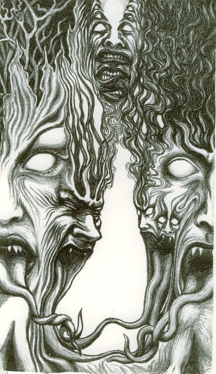 438x755 Gates Of Hell By Meredetriment