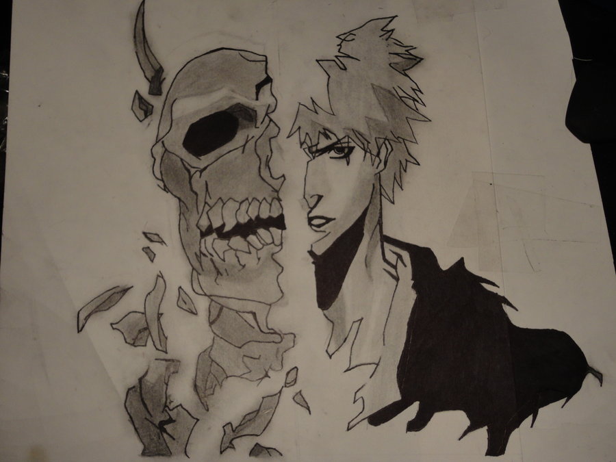 900x675 My Ichigo Kurosaki Hell Chapter Unfinished Drawing By Darkrai49874