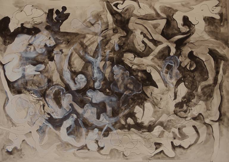 770x546 Saatchi Art Personal Sweet Hell Drawing By Marija Djuric