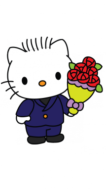 215x382 How To Draw Dear Daniel, Hello Kitty, Cartoons, Easy Step By Step