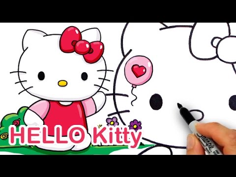 480x360 How To Draw Cute Sanrio Hello Kitty Step By Step Easy