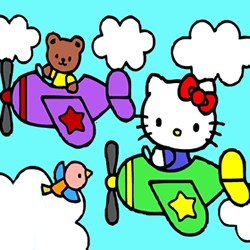 250x250 Hello Kitty Coloring Pages, Free Online Games, Videos For Kids