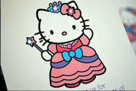 464x311 Hello Kitty Diy Invitations