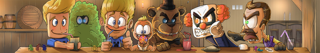 1024x170 Drawing Five Night