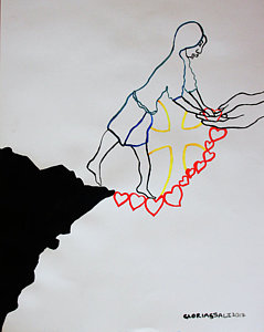 239x300 Helping Others Paintings Fine Art America