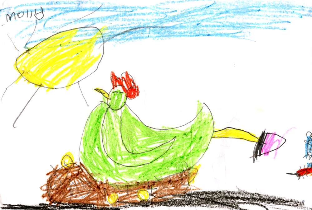 1000x675 Mollymoocrafts Little Green Hen Amp The Sly Fox