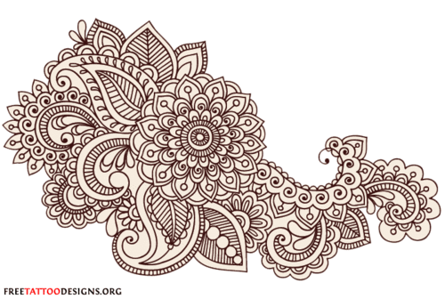 500x336 Henna Tattoo Designs