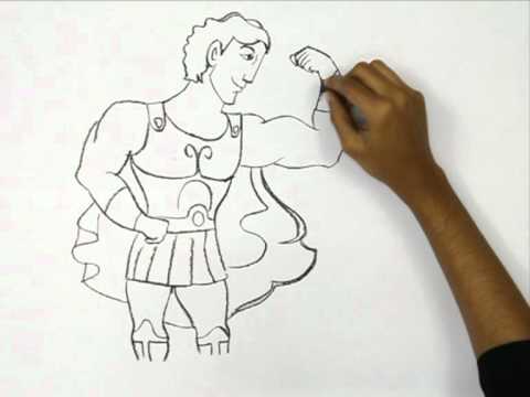 480x360 How To Draw Hercules