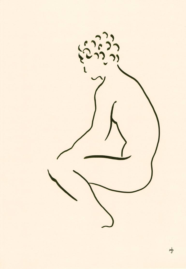 770x1115 Saatchi Art Hermes Drawing By David Jones