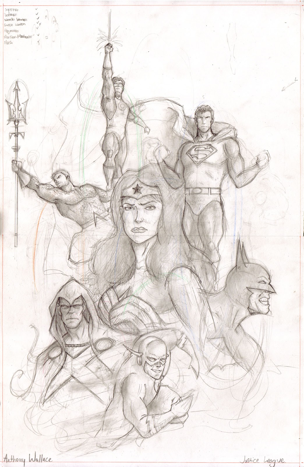 1044x1600 Heroes And Villains The Art Of Anthony Wallace