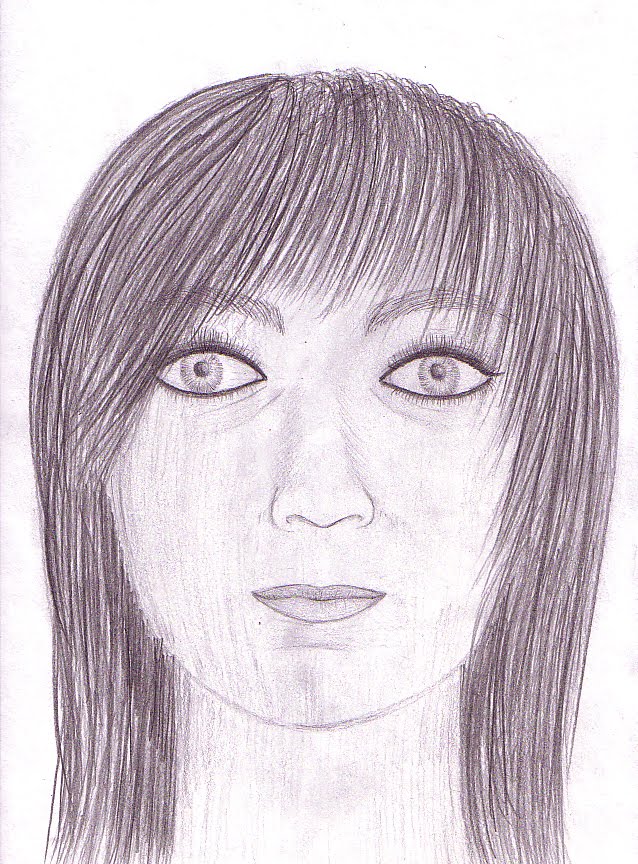 638x864 Highschoolart Self Portrait With Mirror Drawing High School Art