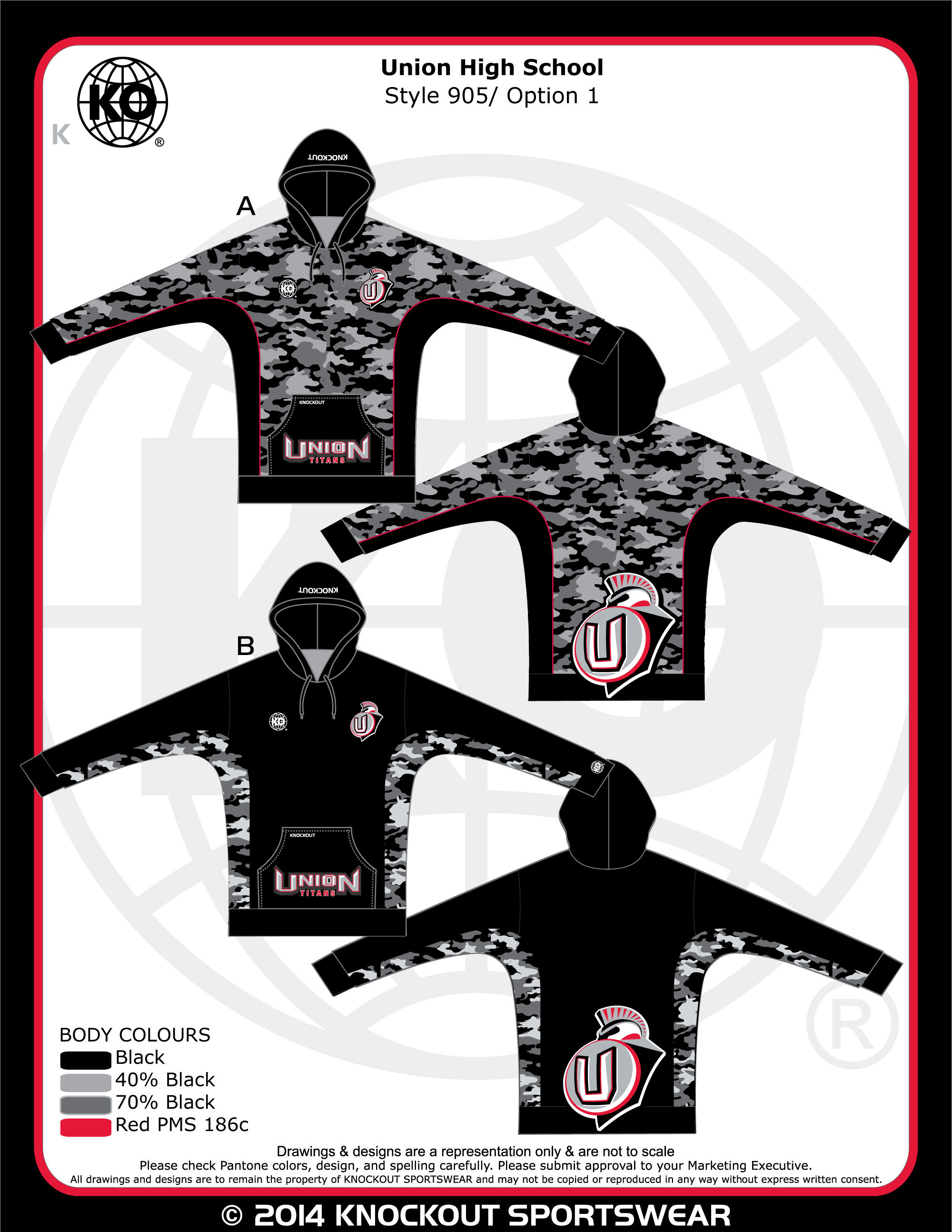 2000x2588 2014 2015 Pre Season Order For Knockout Gear Union Titan Wrestling