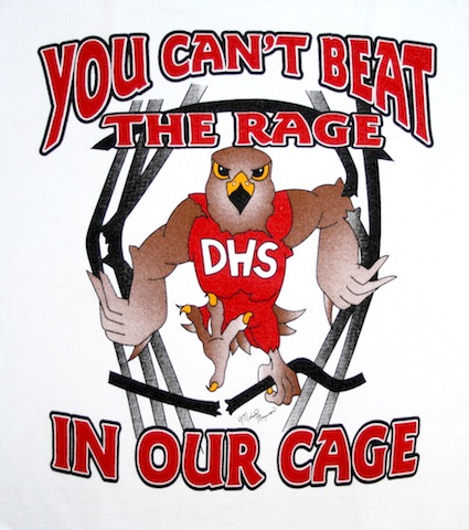 425x480 Dunedin High School Wrestling T Shirt Design Melissa Mogensen