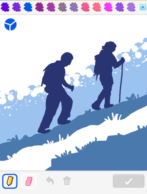 500x659 Hiking Drawings