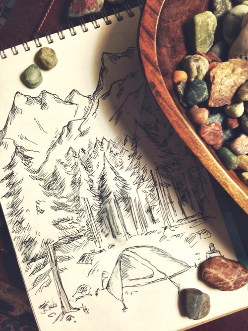 500x667 Drawing Via Tumblr Uploaded By Nikolett Szabo