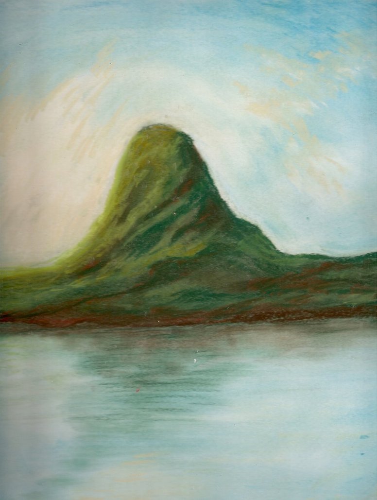 776x1029 Hill In Turkey Pastel Drawing By Tzipischindler