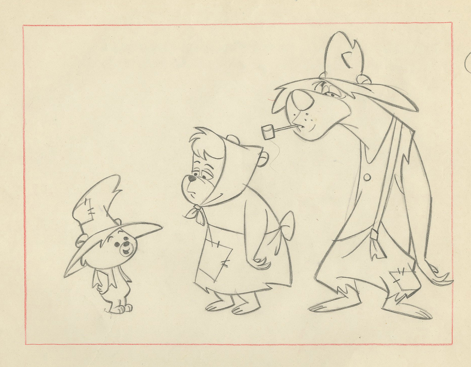 1500x1168 Hillbilly Bears Layout Drawing