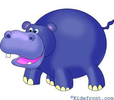 Hippo Drawing For Kids at GetDrawings | Free download