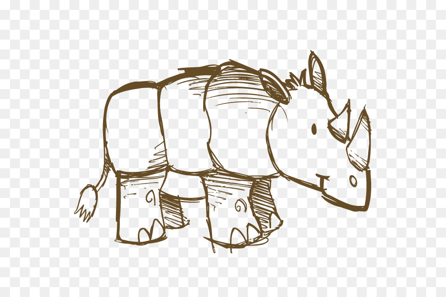 900x600 Hippopotamus Drawing