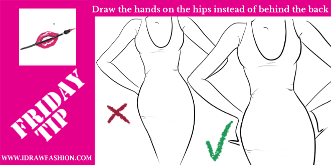 660x330 Draw Hands On The Waist I Draw Fashion