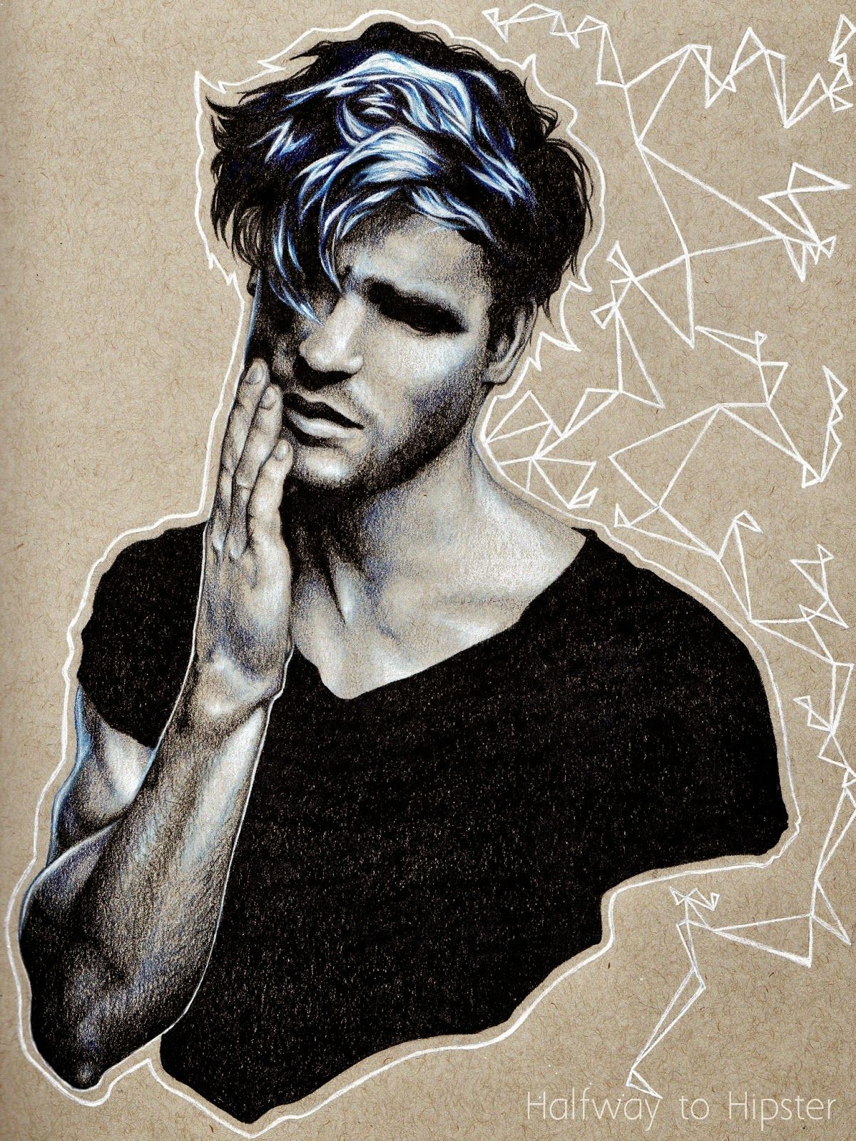 1200x1600 Hipster Boy Drawing 4915 Baidata