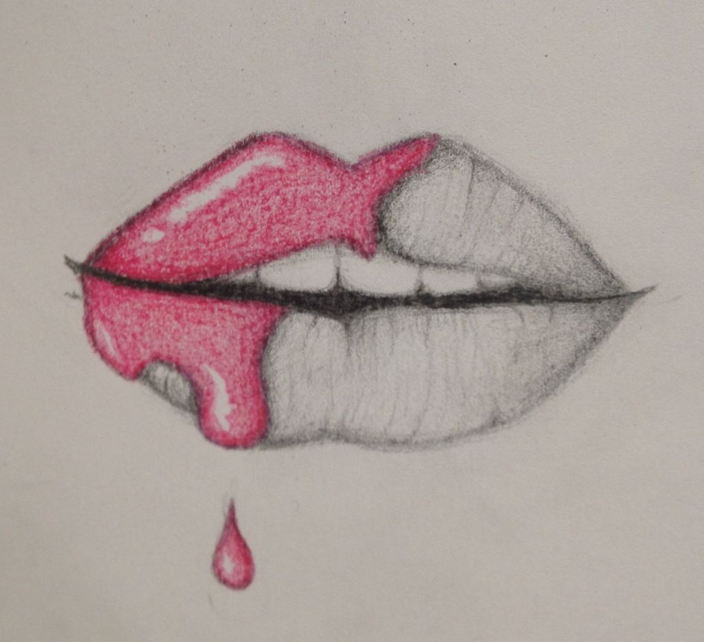 1024x933 Gallery On How To Draw Realistic Drawing Lips